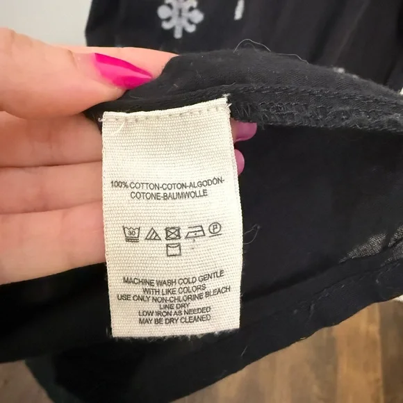 Free People Black and Blue Spaghetti Strap Maxi Dress - Picture 6 of 7